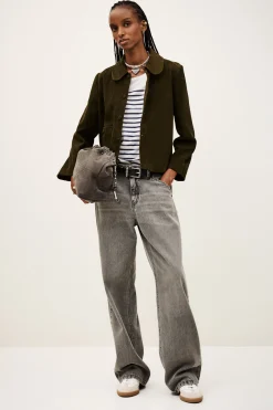 MILAS straight-cut jacket
