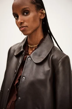 MILOS peter pan collar jacket