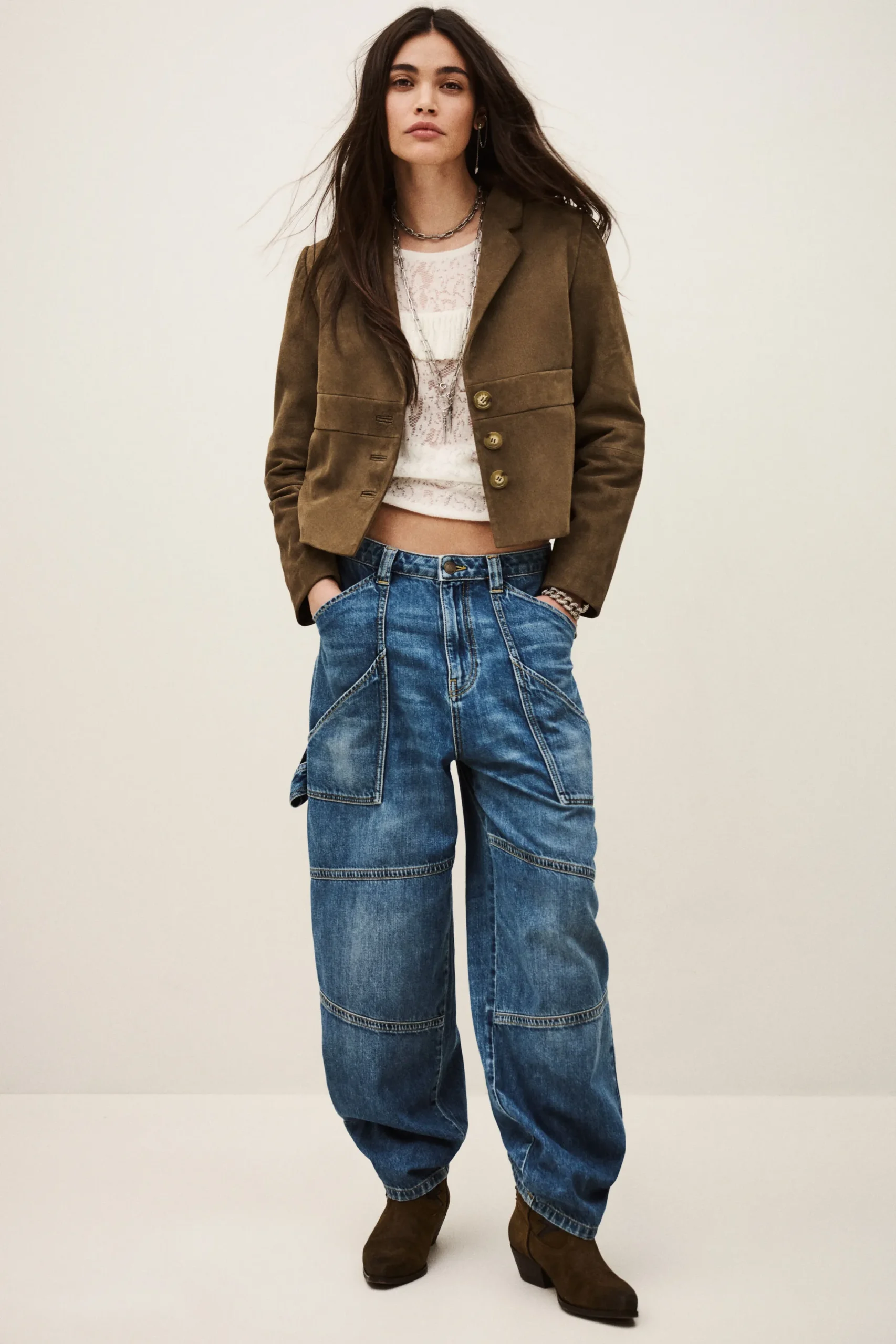 MORFEO suede leather jacket