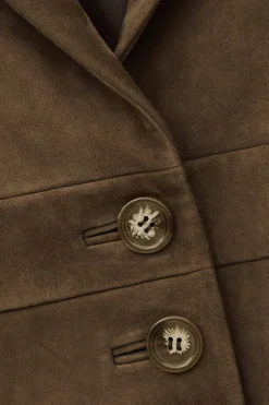 MORFEO suede leather jacket