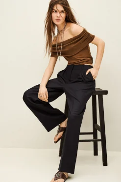 NANI wide-leg wool pants