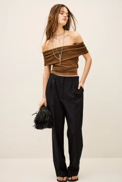 NANI wide-leg wool pants