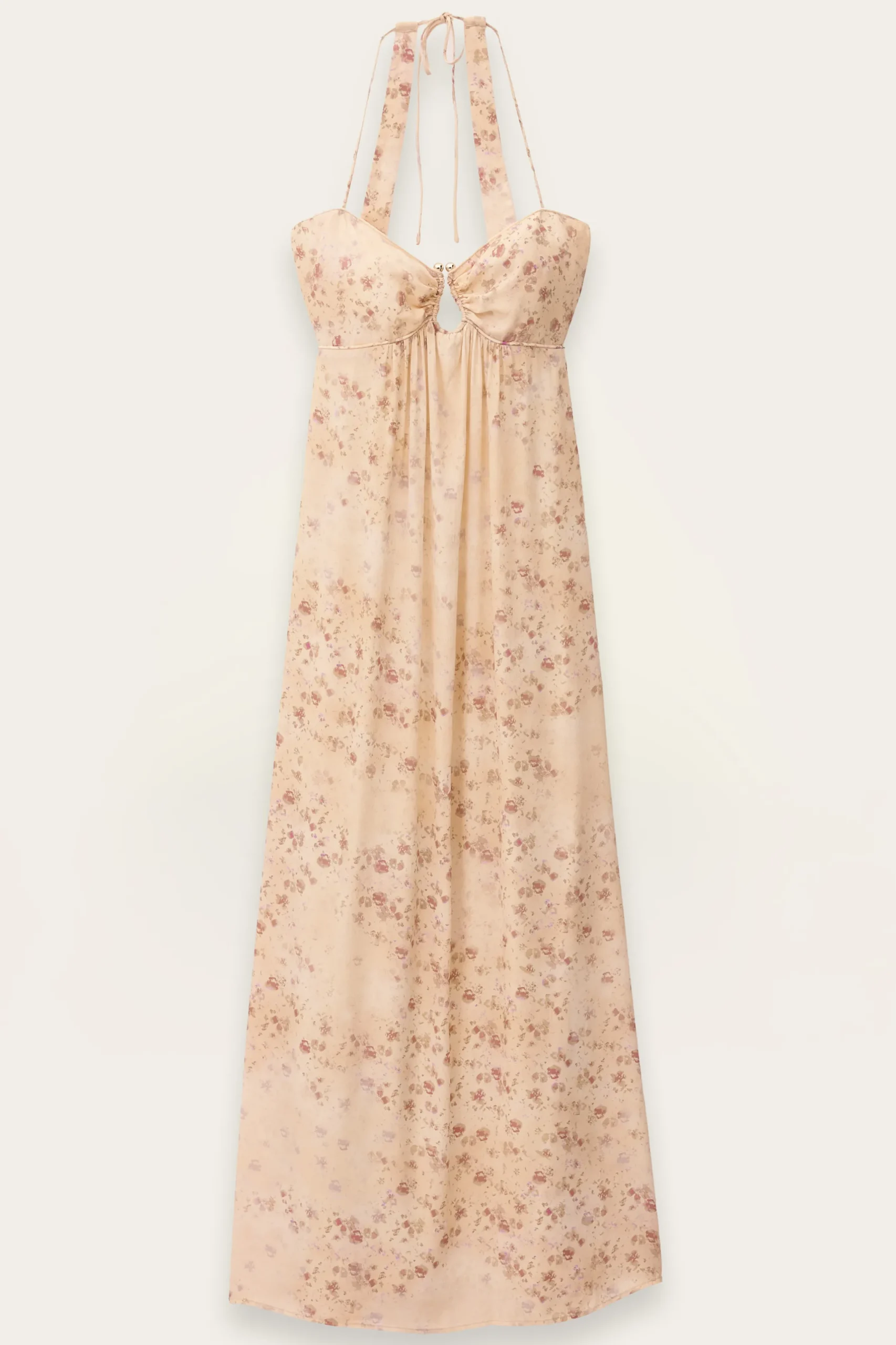 NATZ open back maxi dress