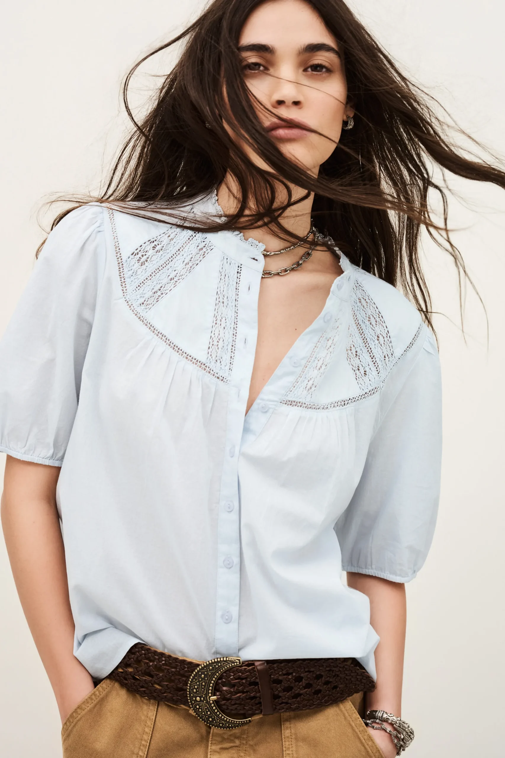 NELLA cotton shirt
