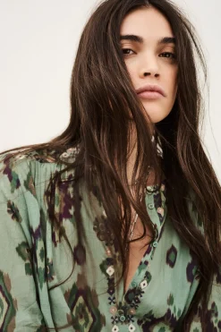 ODELIE patterned shirt