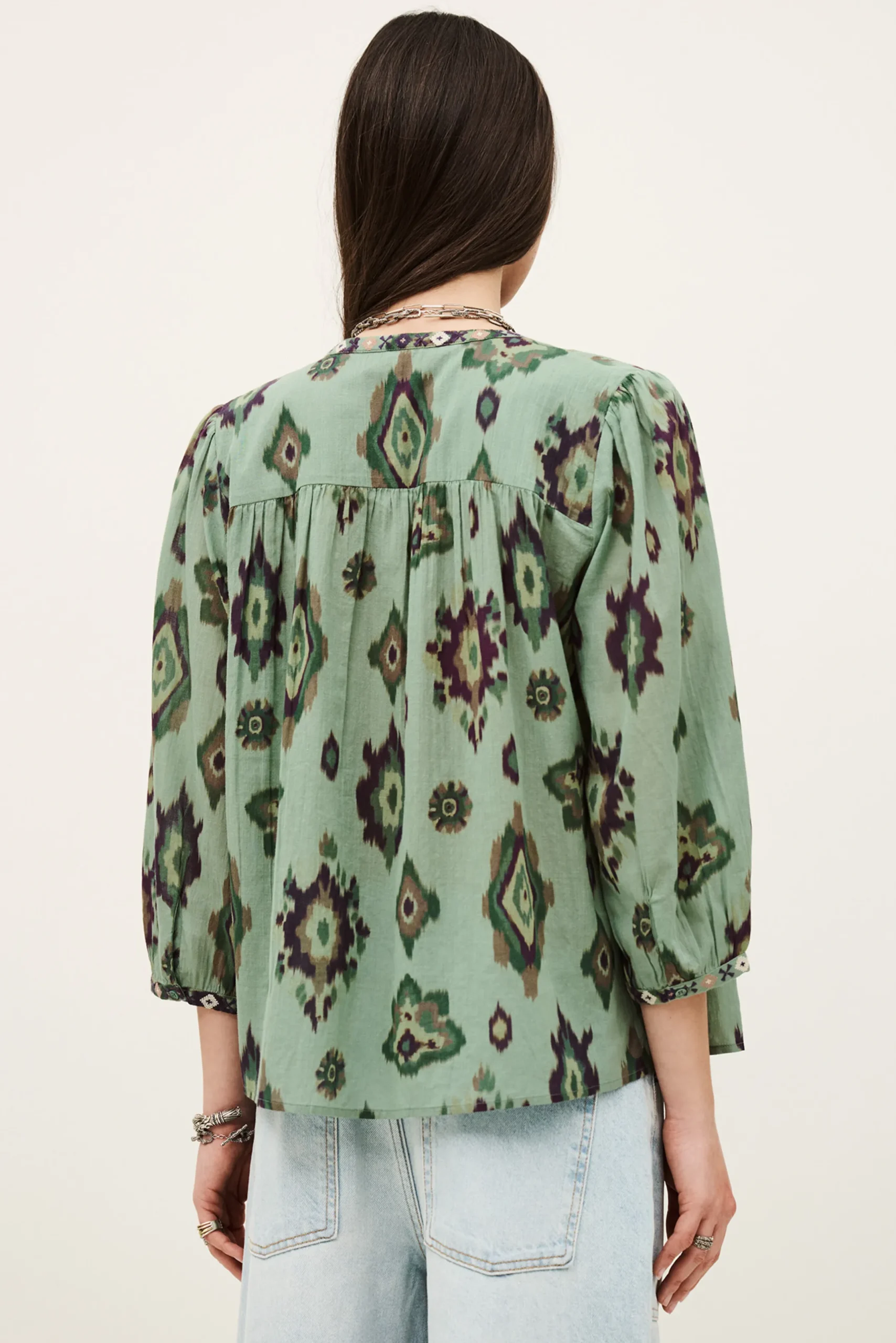 ODELIE patterned shirt