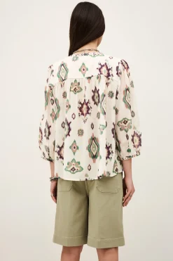 ODELIE patterned shirt