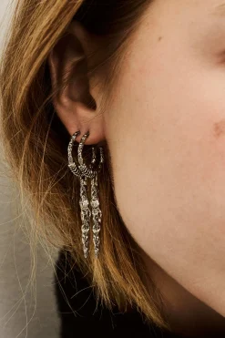 OUDI zircon earring