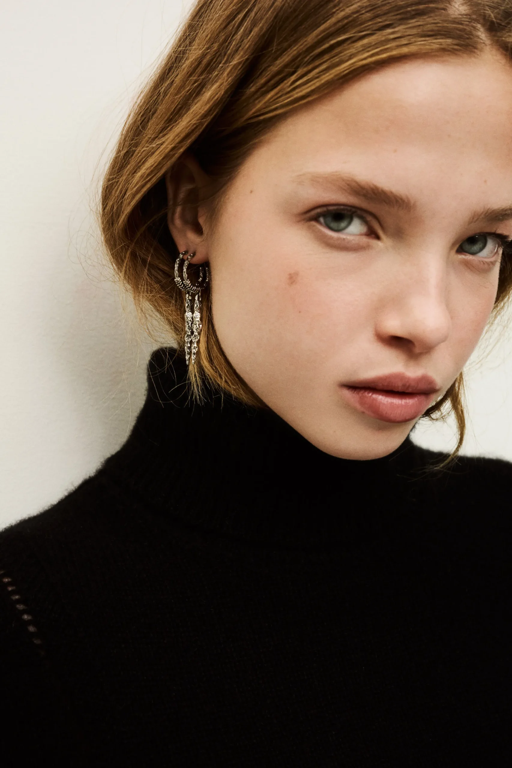 OUDI zircon earring