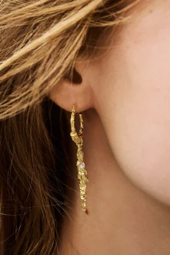 OUDI zircon earring