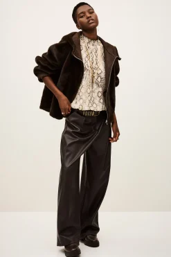 PANDY faux fur coat