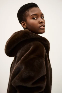 PANDY faux fur coat