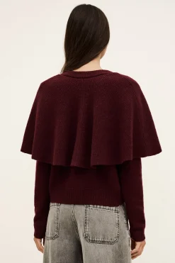 PEGG cropped knit cardigan