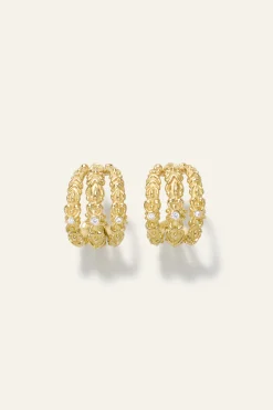 PERRINE zircon earrings