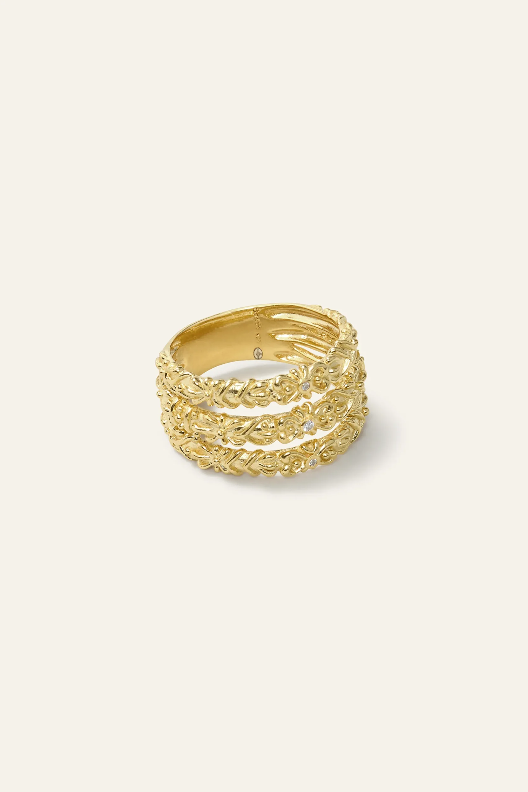 PRINCE zircon ring