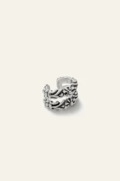 PRUNE silver ear cuff