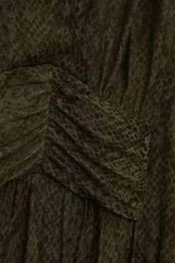 ROMEA patterned mini dress