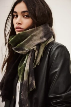 SOFIA wool and silk scarf