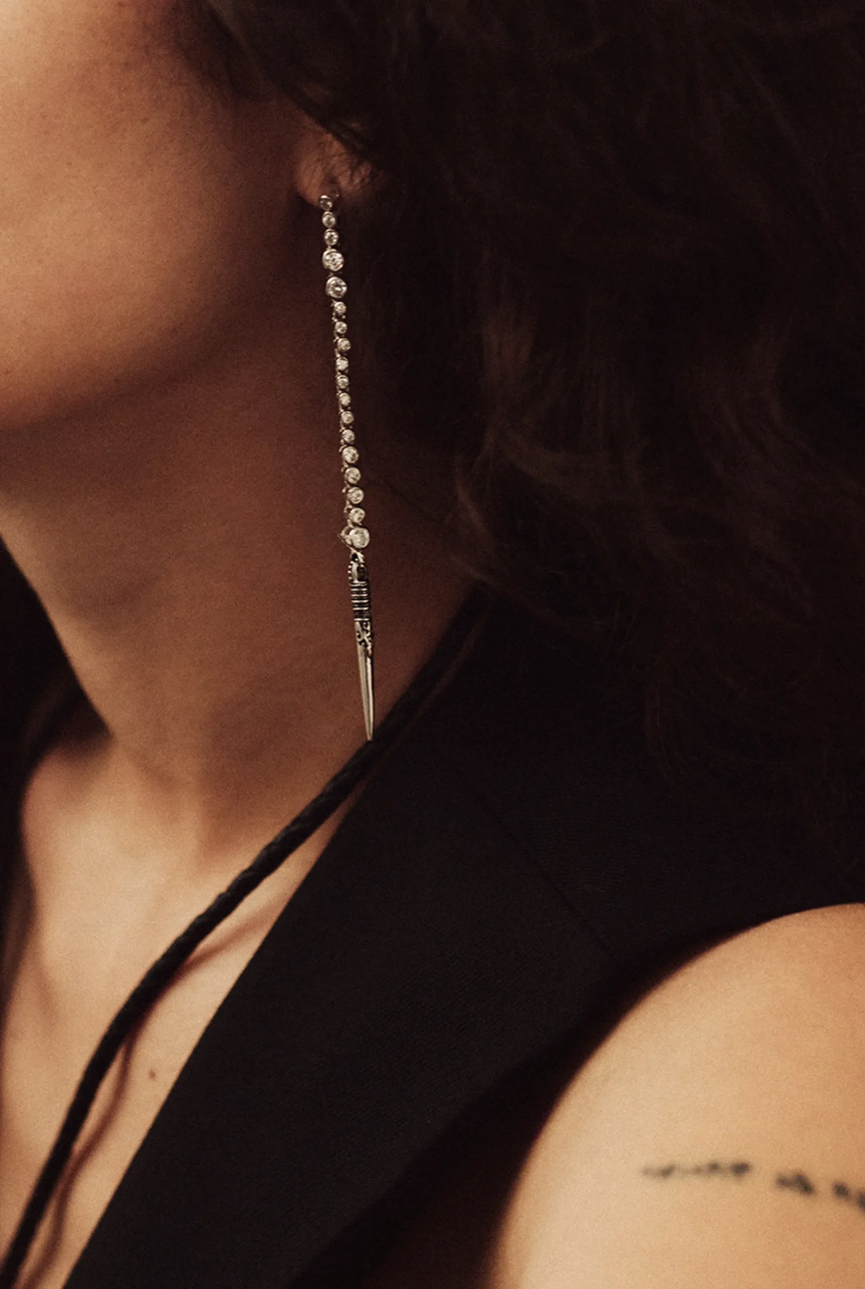 TAYANNE silver earrings