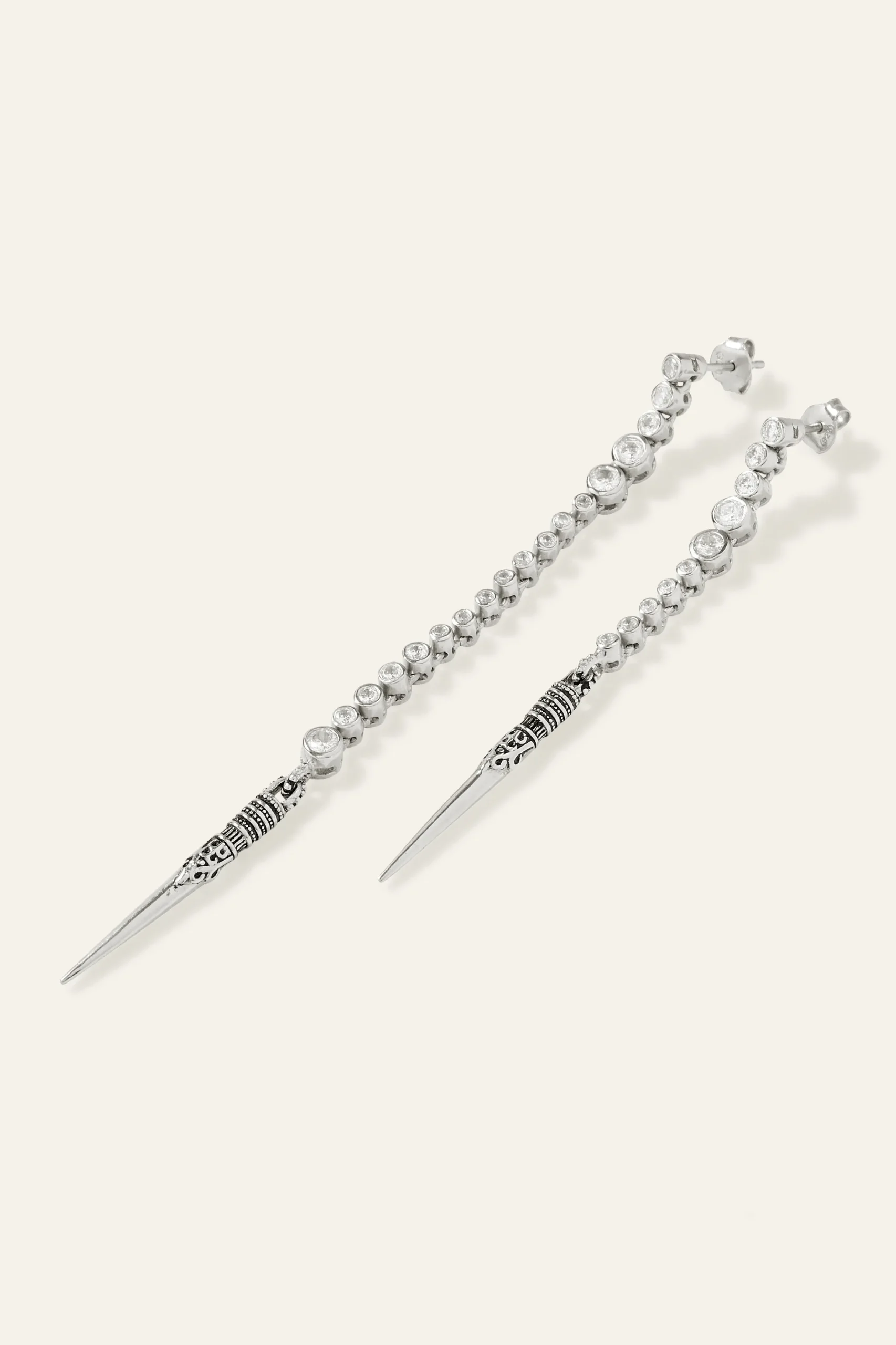 TAYANNE silver earrings
