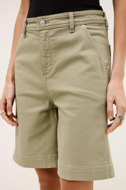 TODD loose-fitting cotton Bermuda shorts