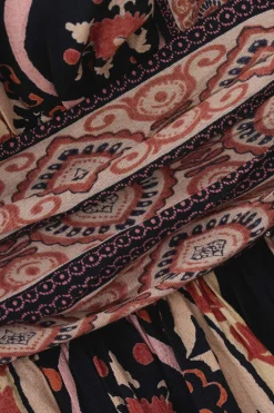 VERA patterned maxi dress