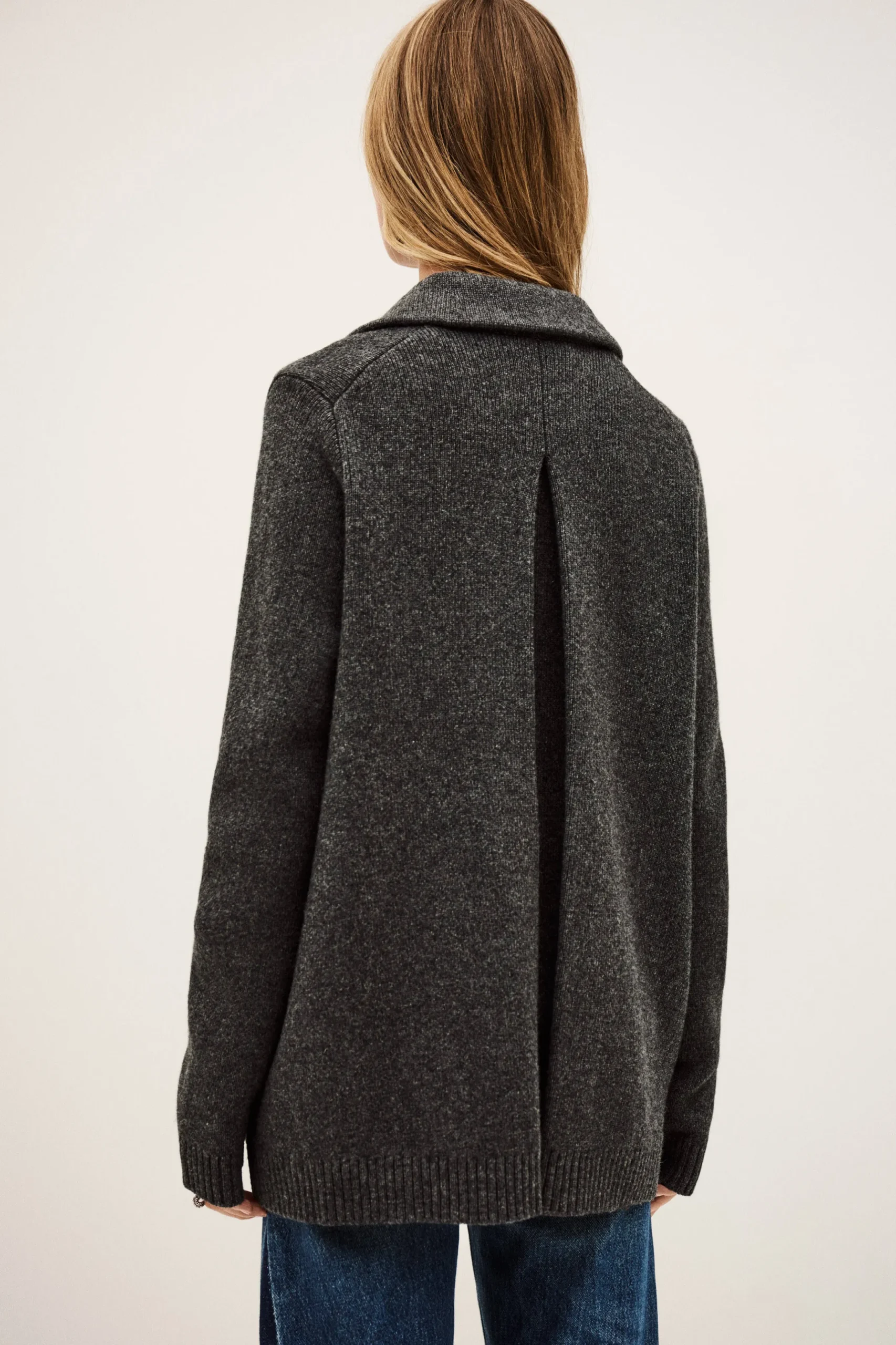 VESTA knitted cardigan coat