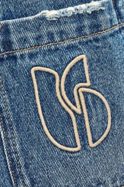 VIGILIO cropped denim jacket