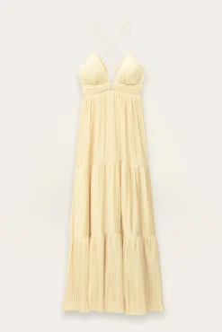 WASTA satin maxi dress