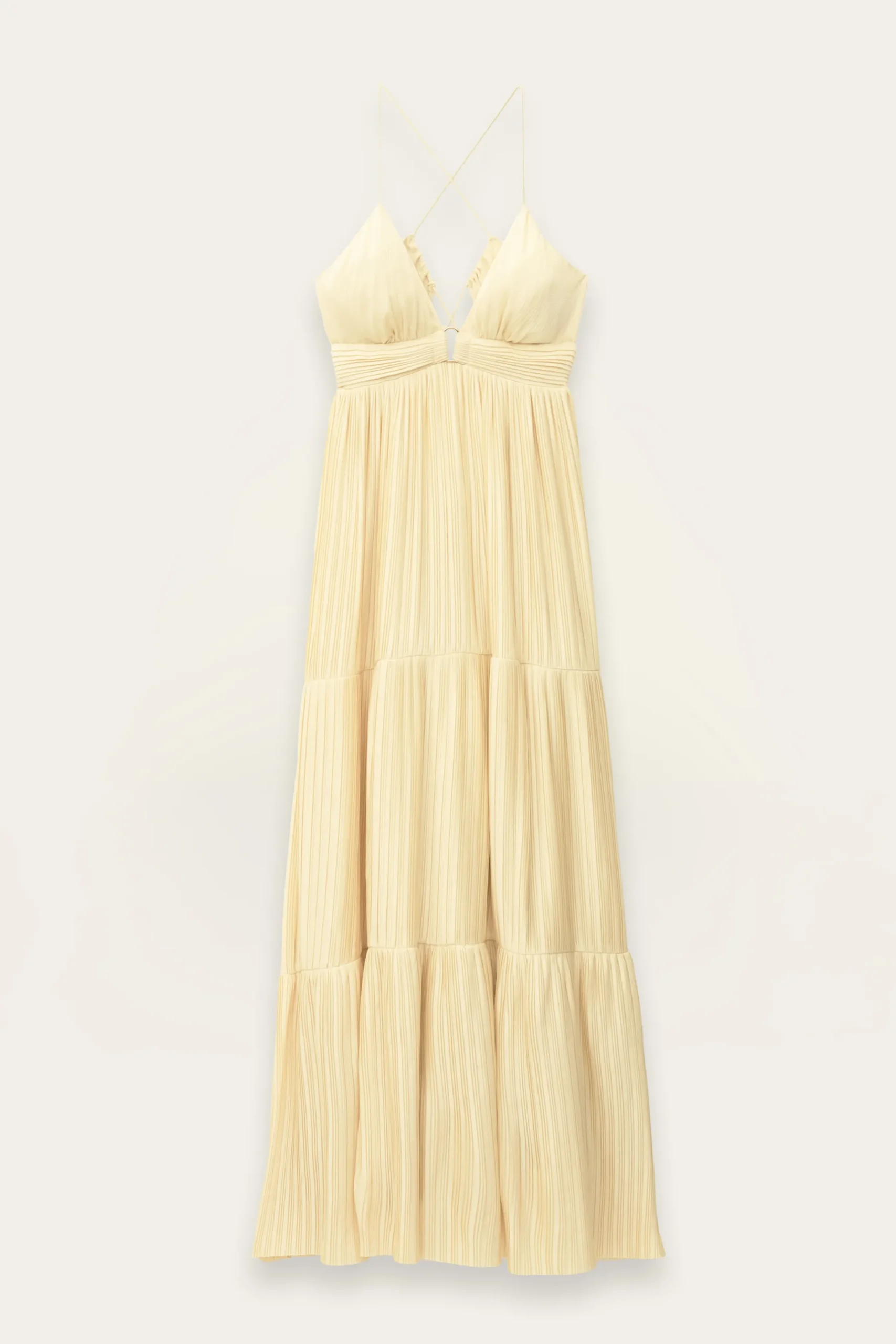 WASTA satin maxi dress