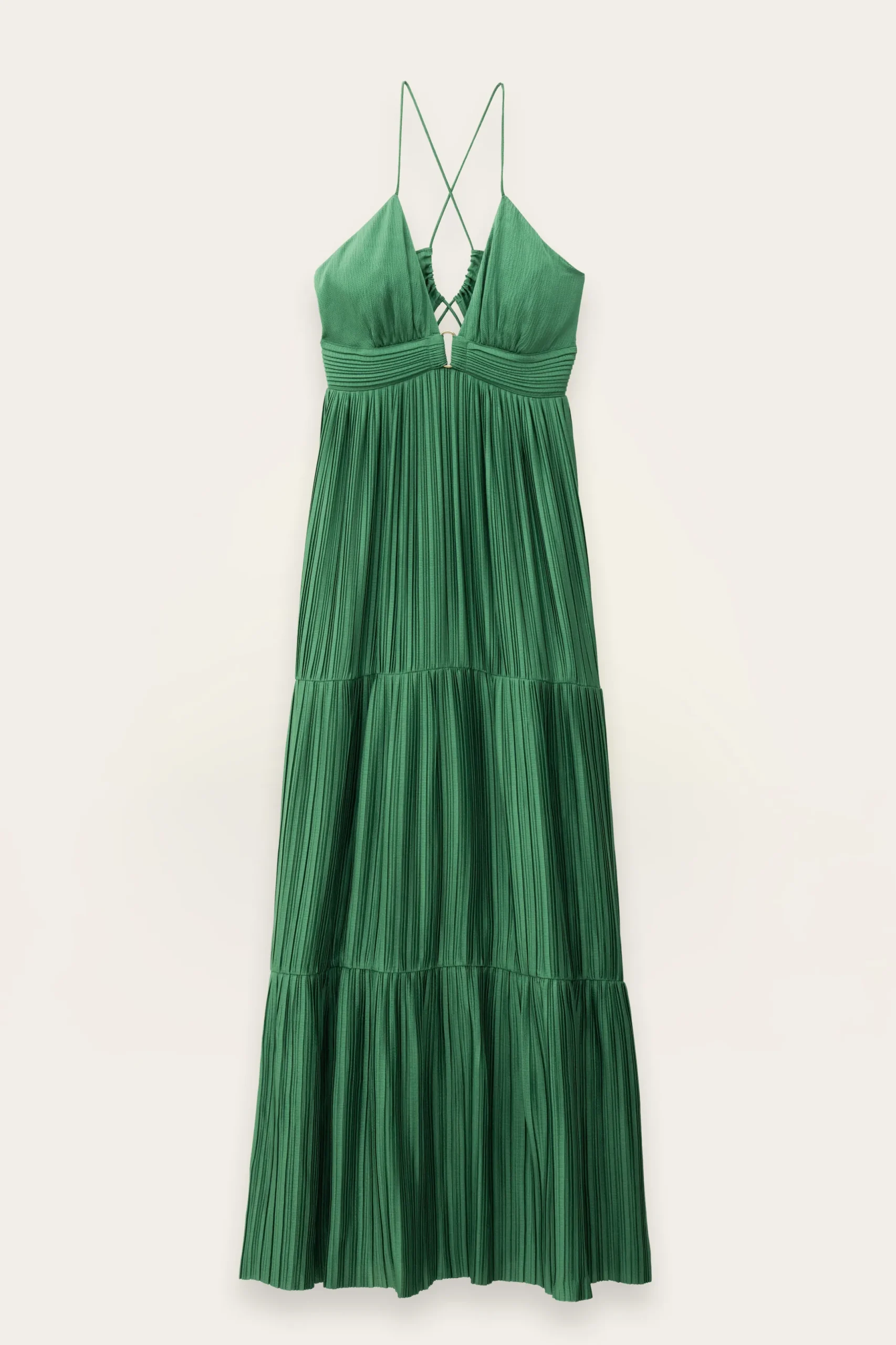 WASTA satin maxi dress