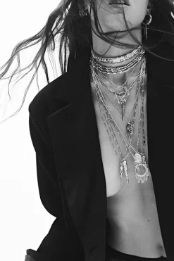 WENDY zircon chain necklace