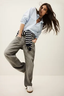 YIMA wide-leg flared pants