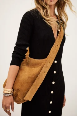YOUYOU leather bucket bag