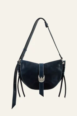 YOUYOU leather saddle bag