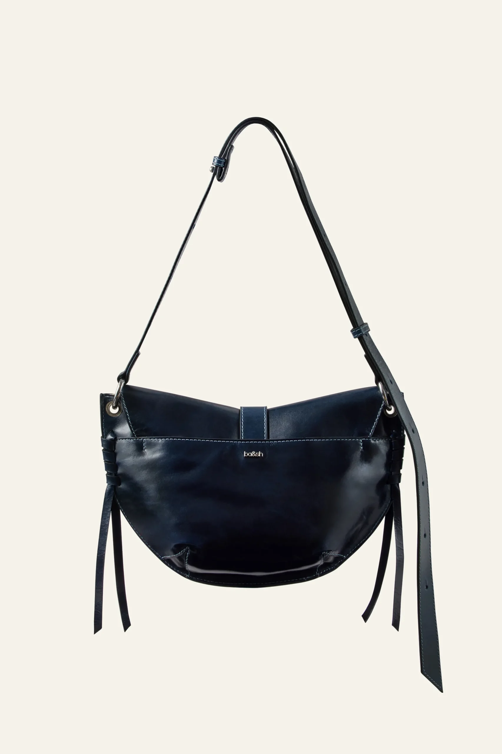 YOUYOU leather saddle bag