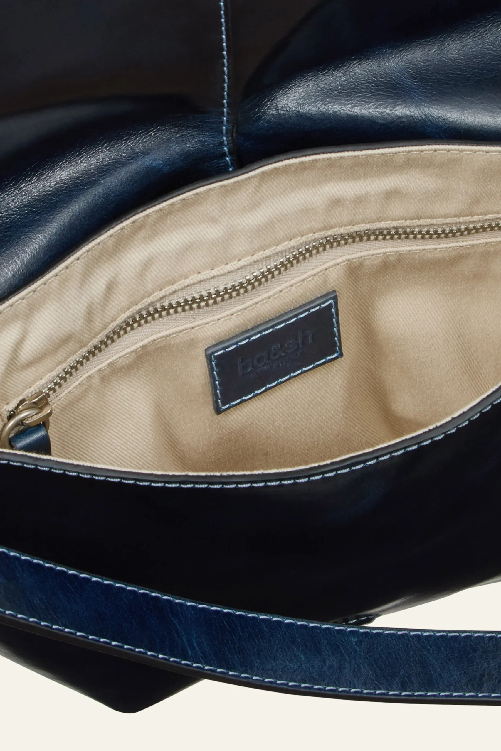 YOUYOU leather saddle bag