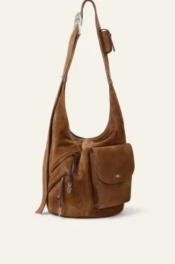 YOUYOU multi-pocket bucket bag