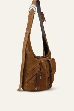 YOUYOU multi-pocket bucket bag