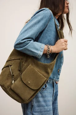 YOUYOU multi-pocket bucket bag