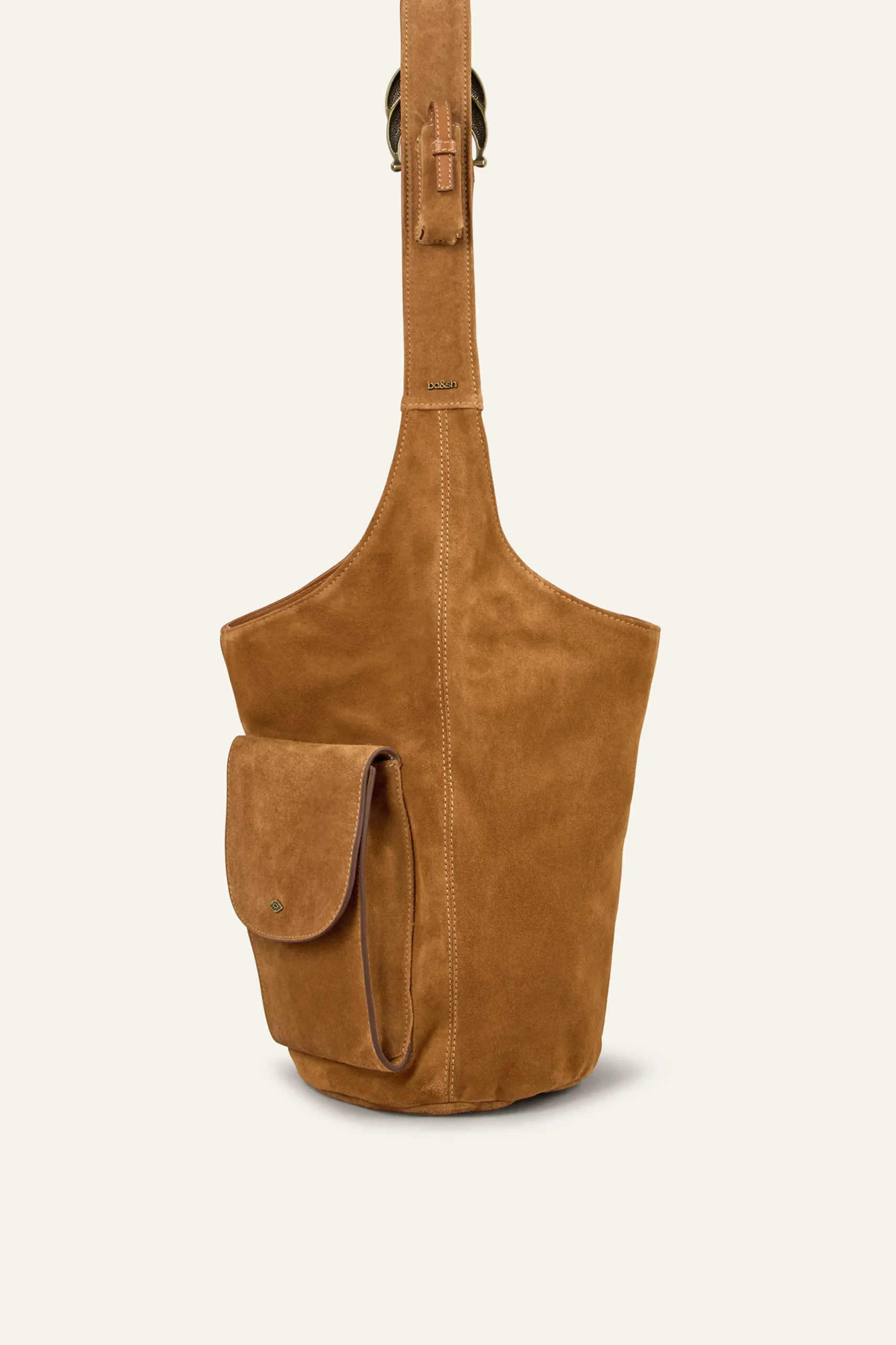 YOUYOU multi-pocket bucket bag
